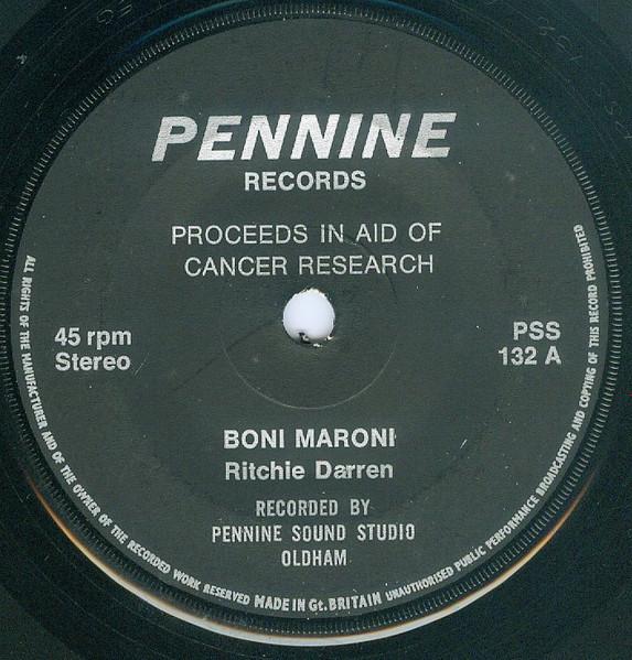 Ritchie Darren - Boni Maroni - 7 Inch