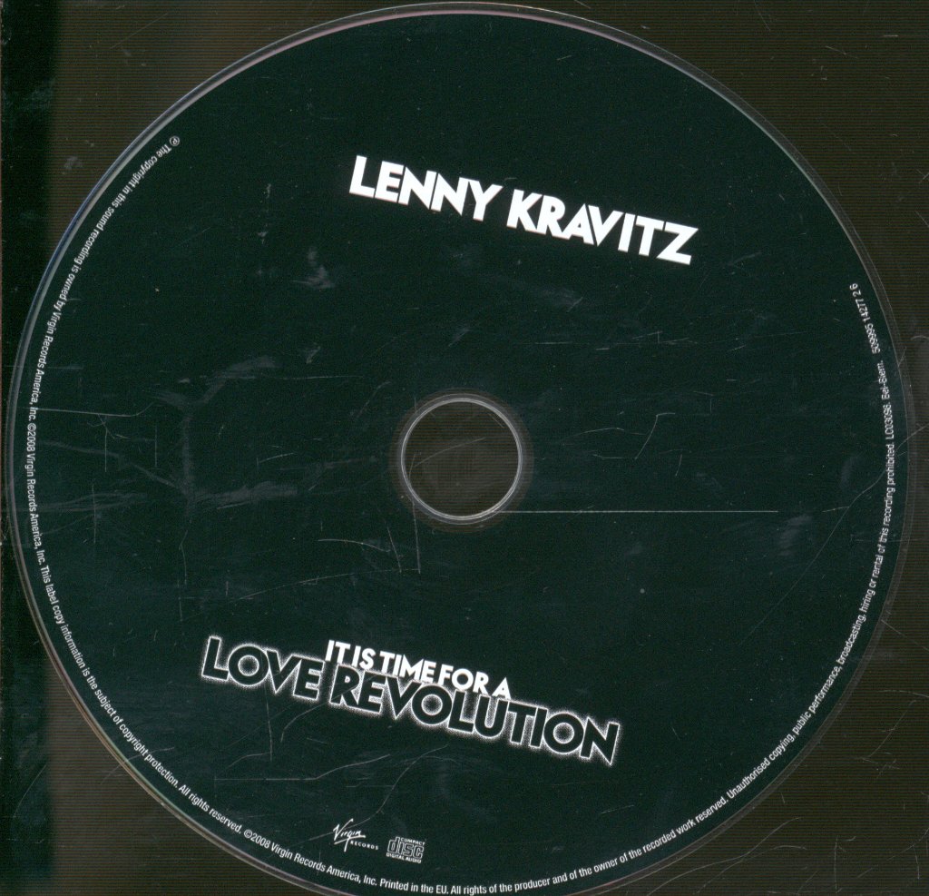 Lenny Kravitz - It Is Time For A Love Revolution - Cd