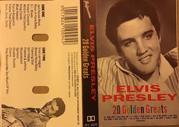 Elvis Presley - 20 Golden Greats - Cassette