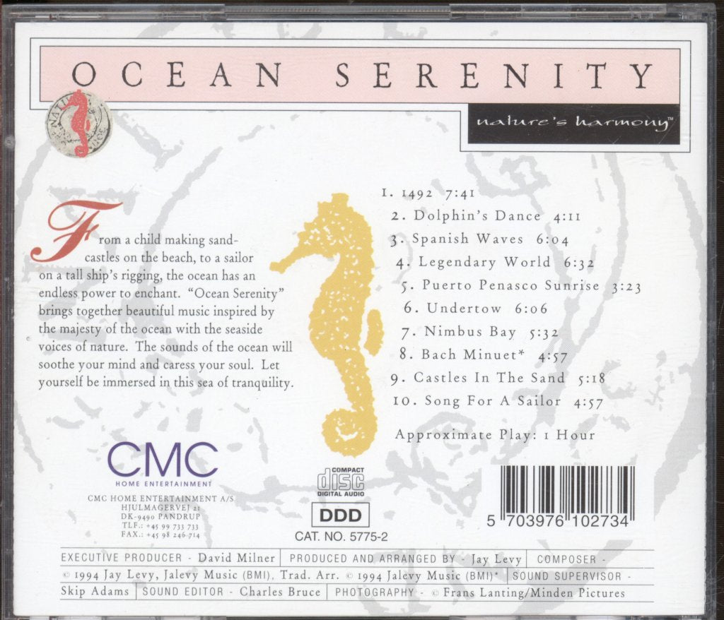 Jay Levy - Ocean Serenity - Cd