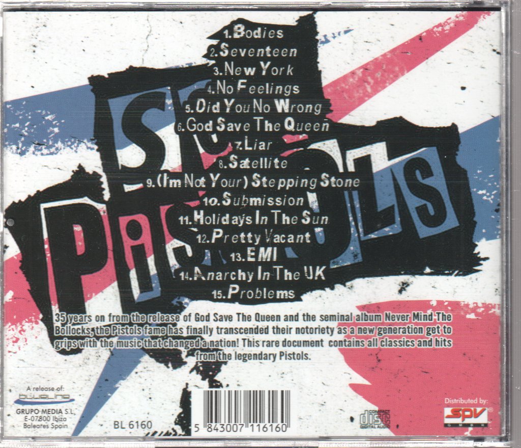 Sex Pistols - Live & Loud - Cd
