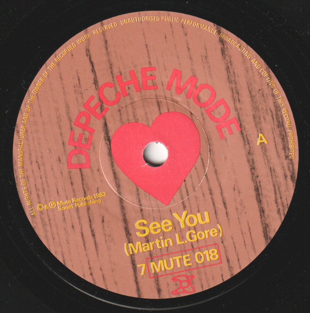 Depeche Mode - See You - 7 Inch