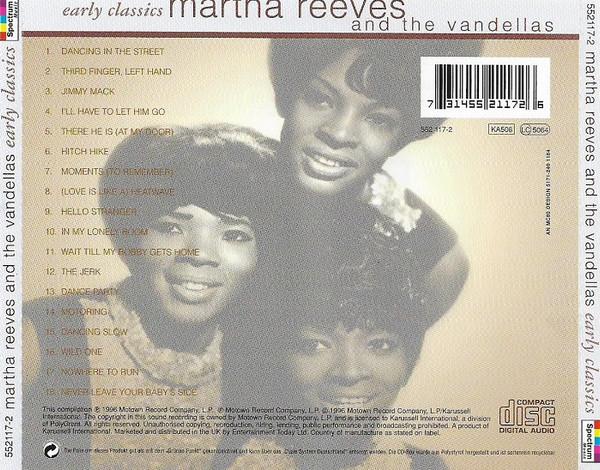 Martha Reeves & The Vandellas - Early Classics - Cd