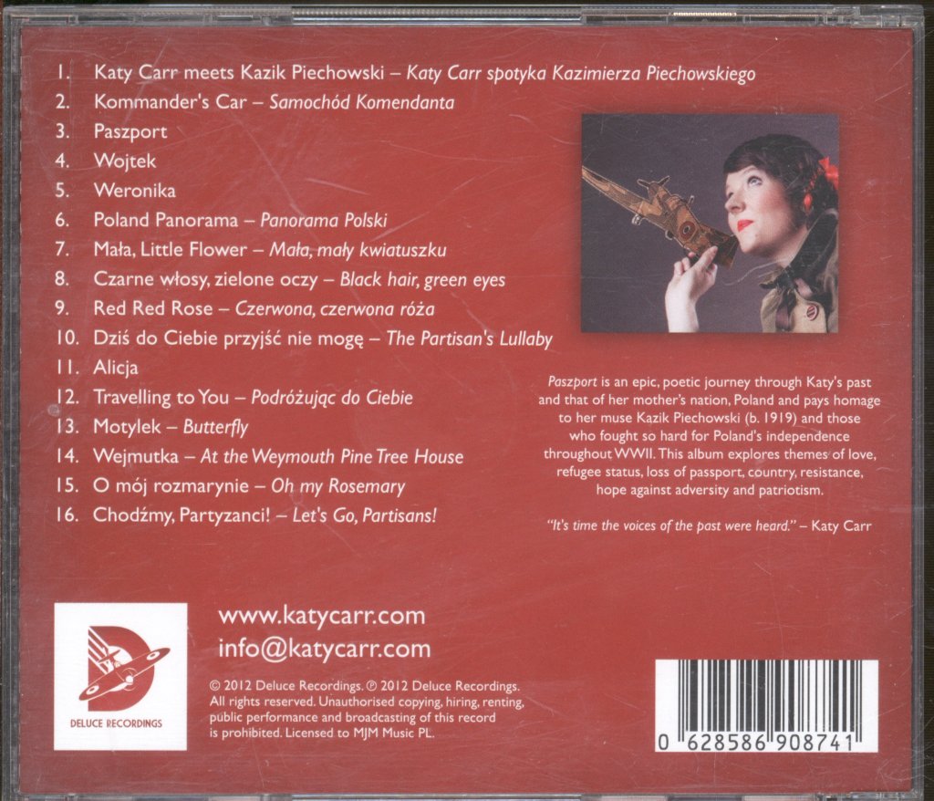 Katy Carr - Paszport - Cd