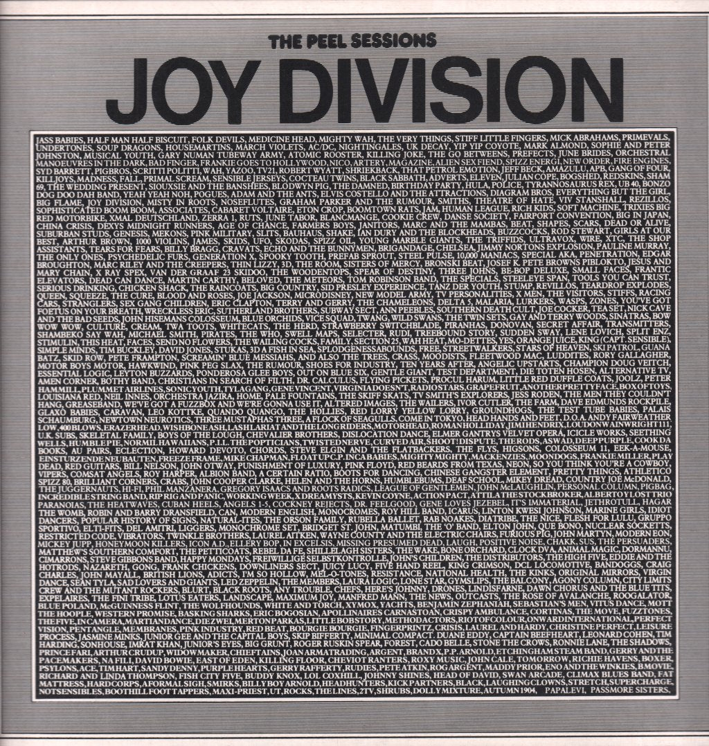 Joy Division - Peel Sessions - 12 Inch