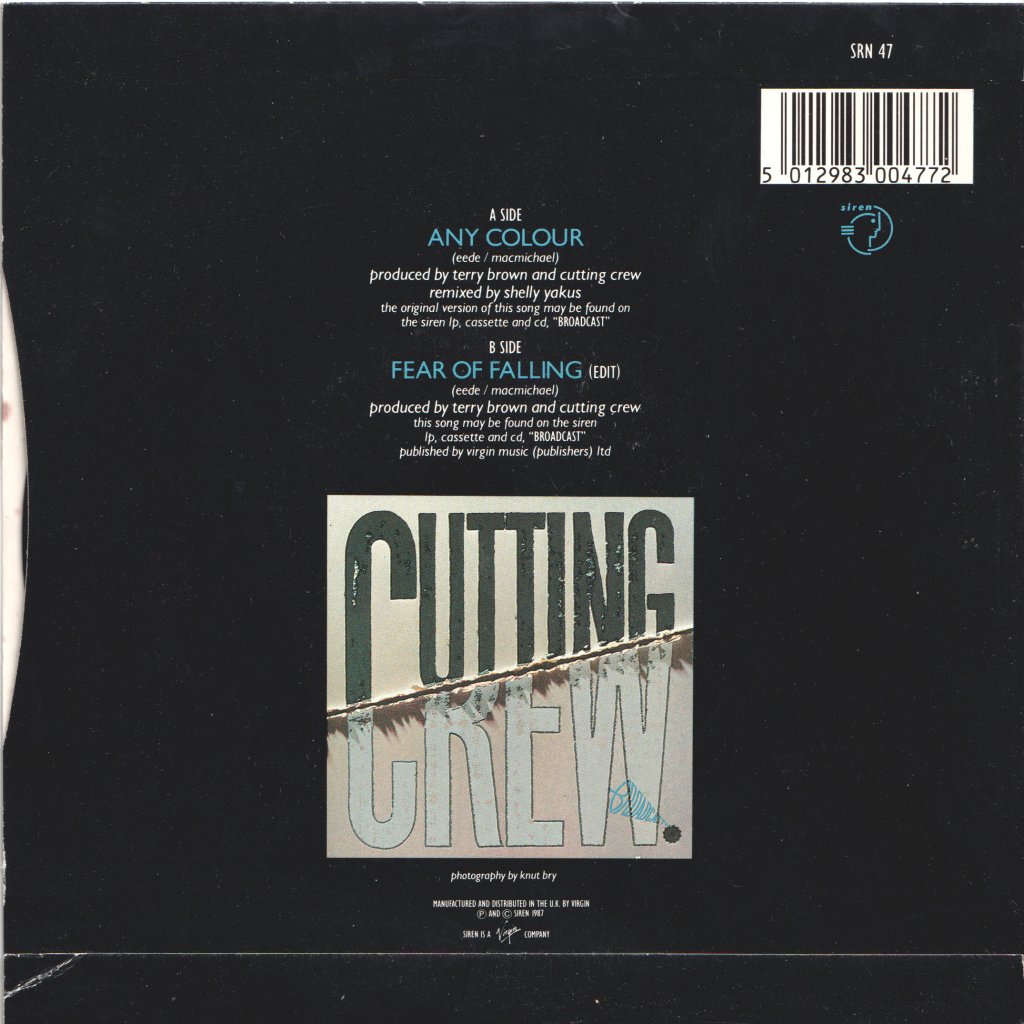 Cutting Crew - Any Colour - 7 Inch