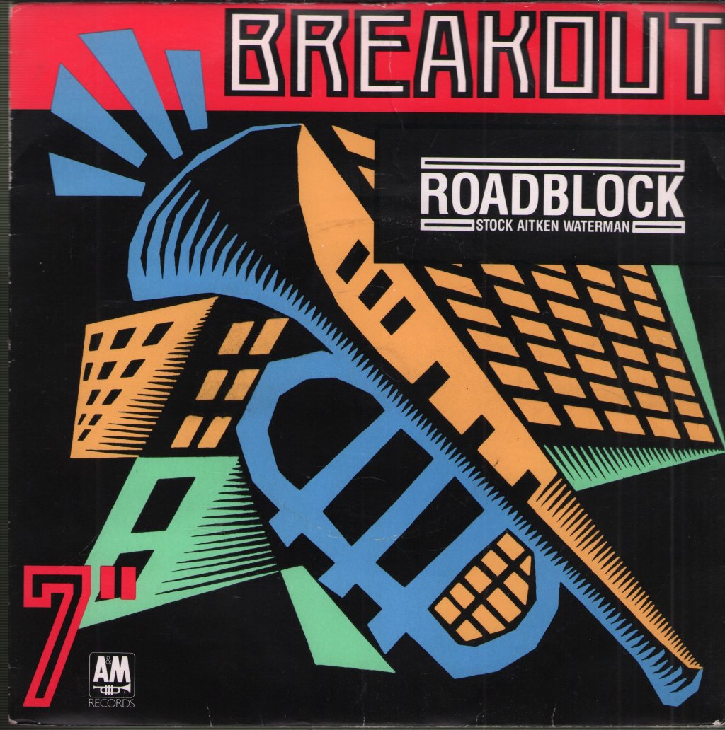 Stock Aitken Waterman - Roadblock - 7 Inch