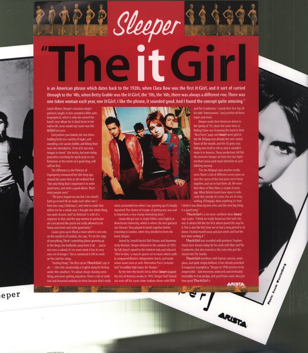 Sleeper - It Girl - Press Kit