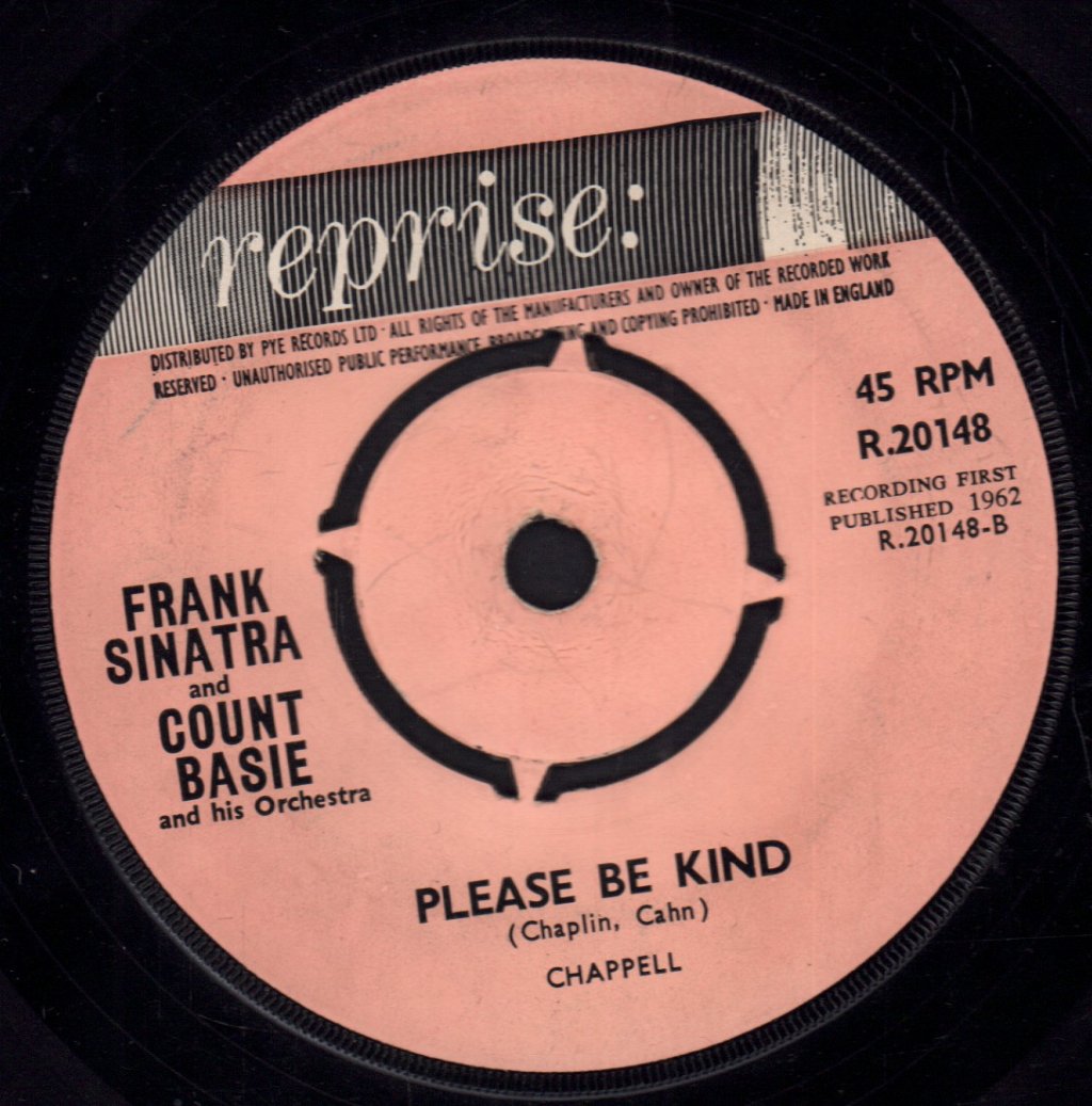 Frank Sinatra And Count Basie - My Kind Of Girl - 7 Inch