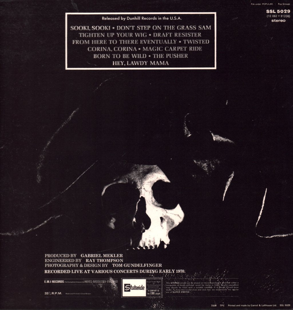 Steppenwolf - Live - Lp