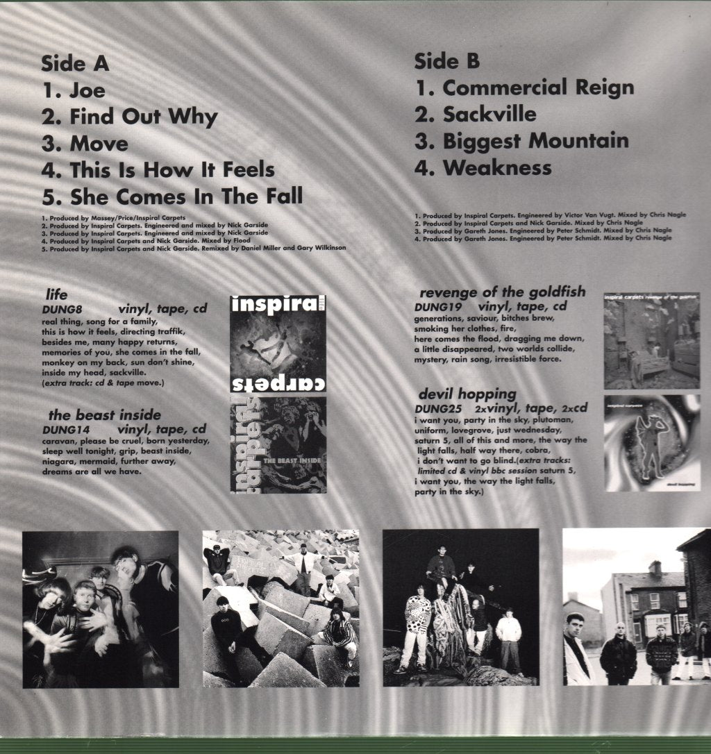 Inspiral Carpets - Singles - Double Lp