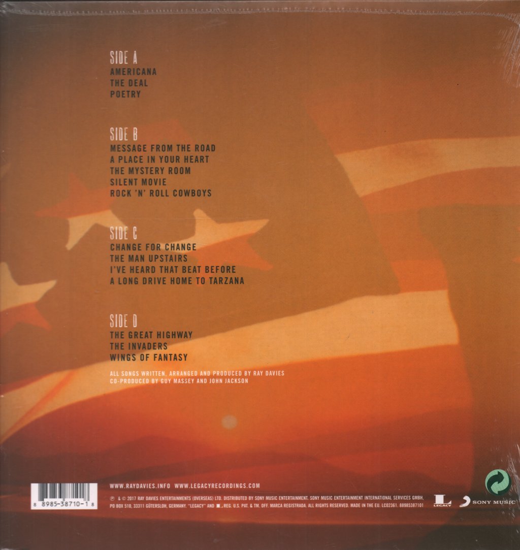 Ray Davies - Americana - Double Lp