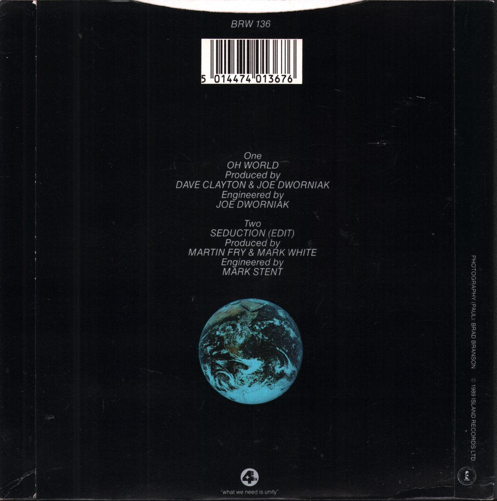 Paul Rutherford - Oh World - 7 Inch