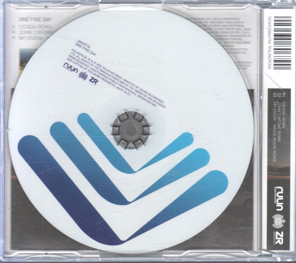 Jakatta - One Fine Day - Cd
