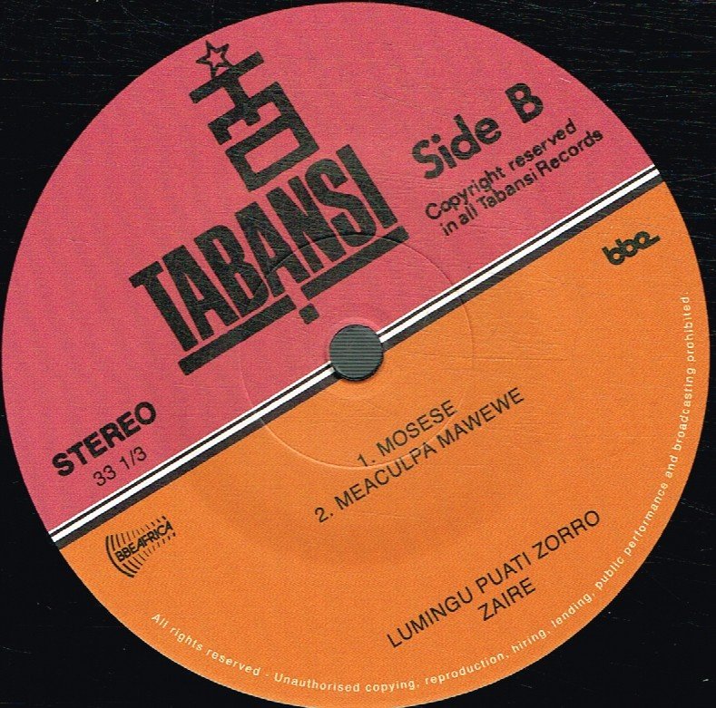 Lumingu Puati (Zorro) - Mosese - Lp