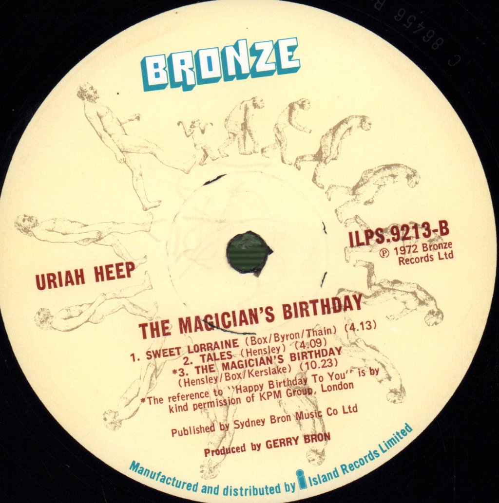 Uriah Heep - Magician's Birthday - Lp