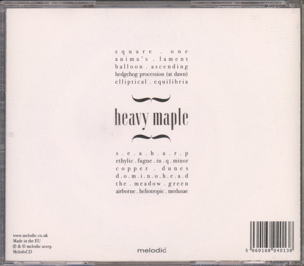 Rec.tangle - Heavy Maple - Cd