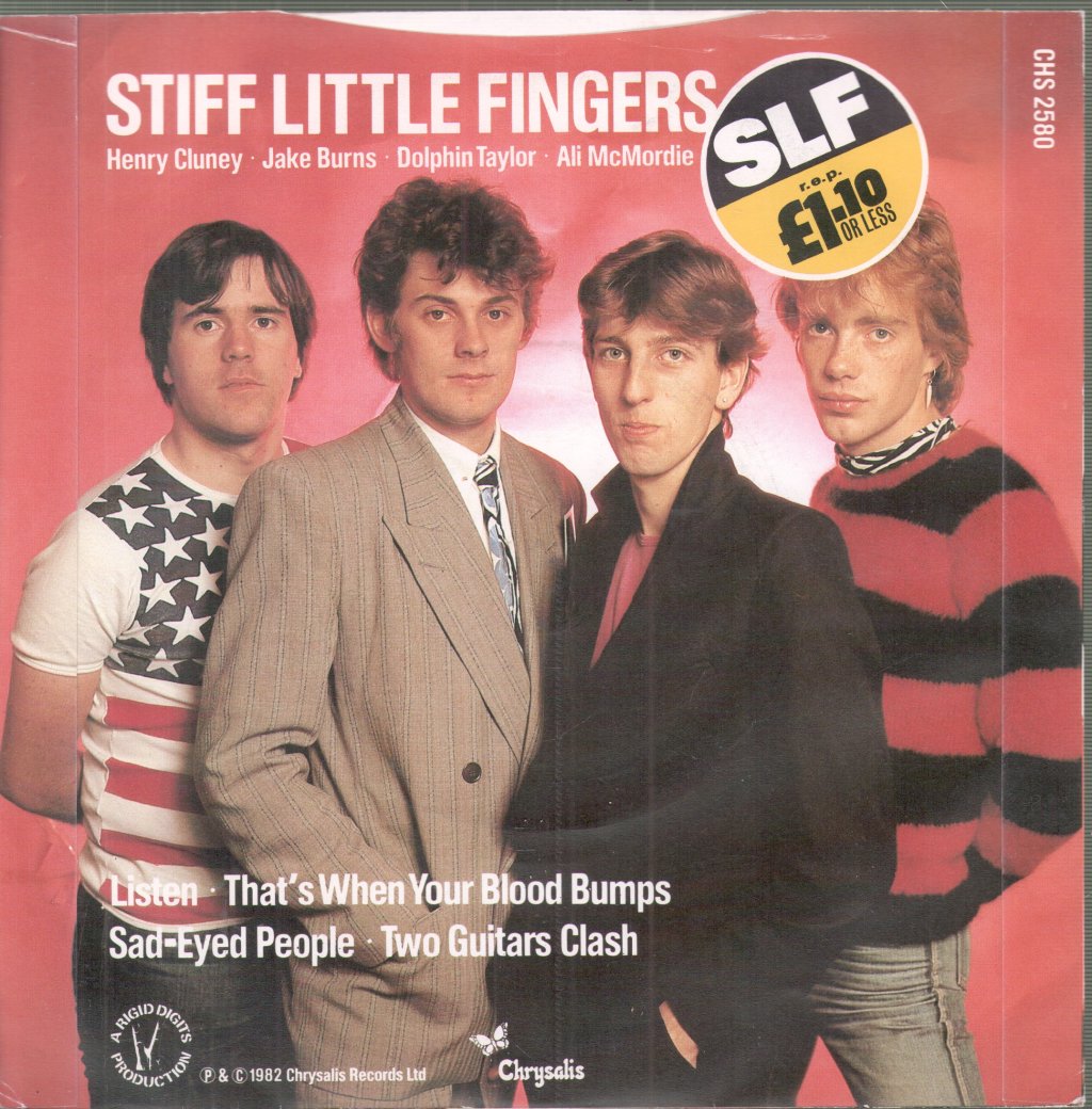 Stiff Little Fingers - Listen - 7 Inch