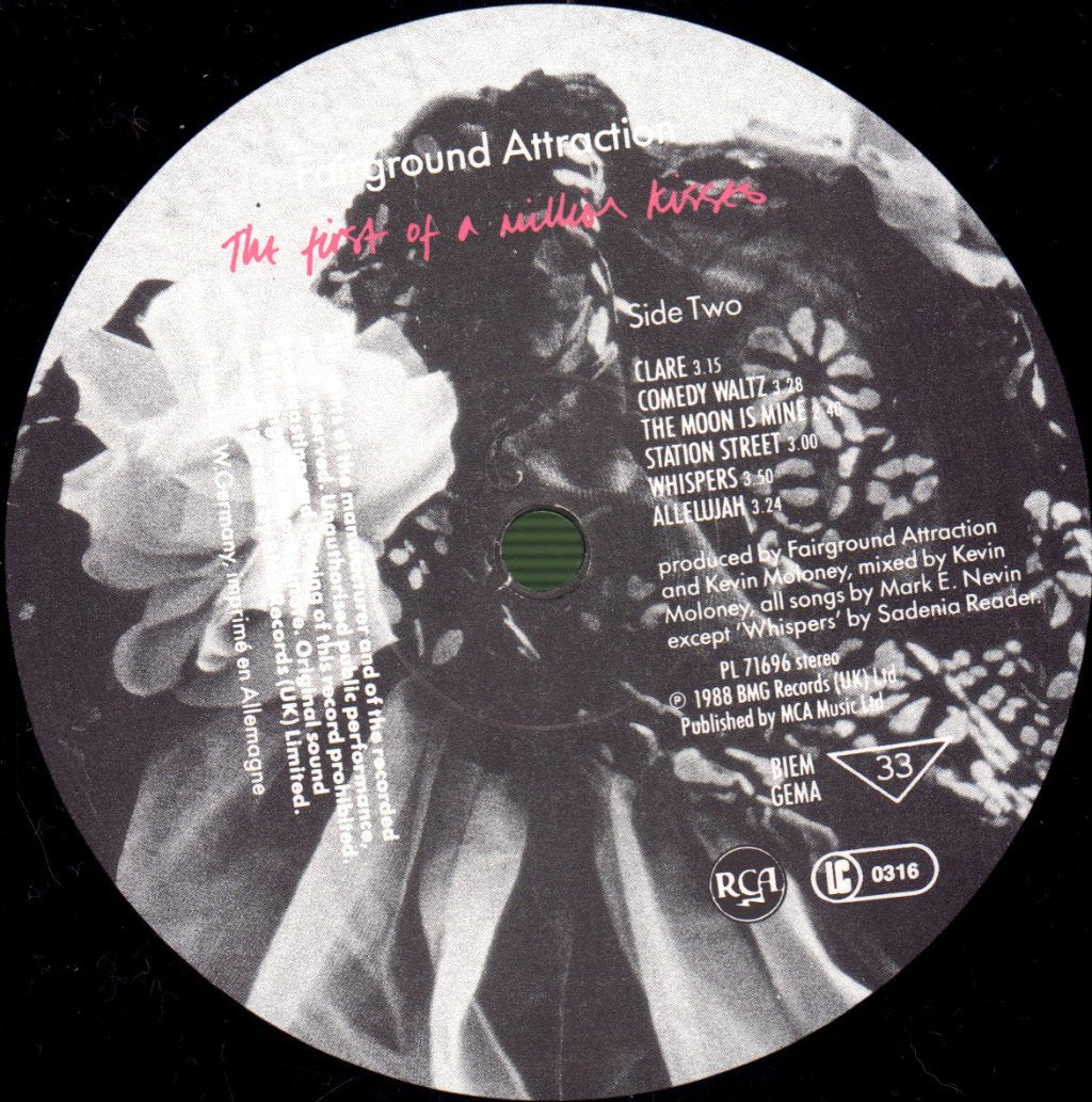Fairground Attraction - First Of A Million Kisses - Lp