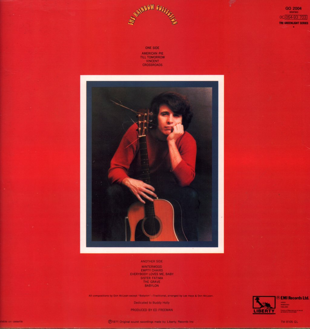 Don McLean - American Pie - Lp