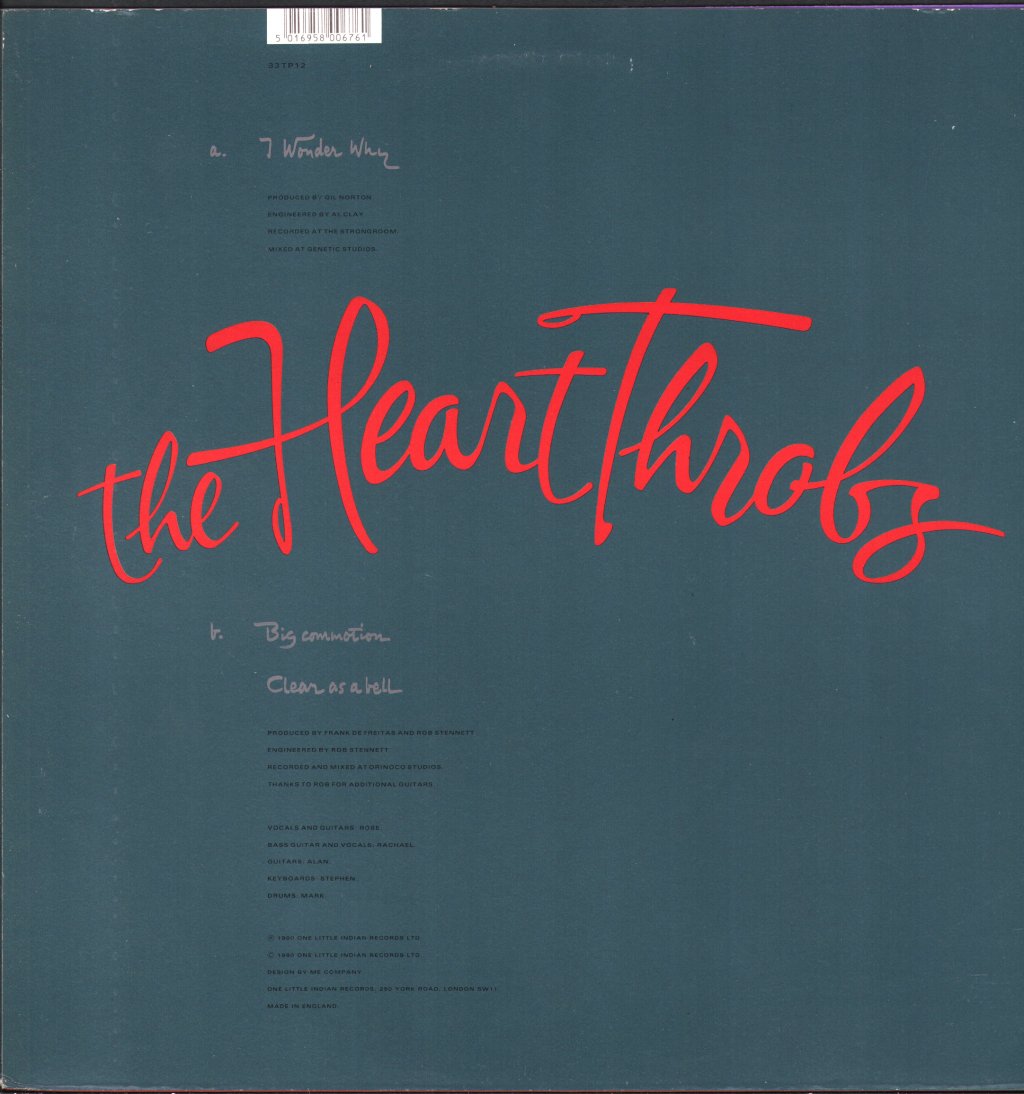 Heart Throbs - I Wonder Why - 12 Inch