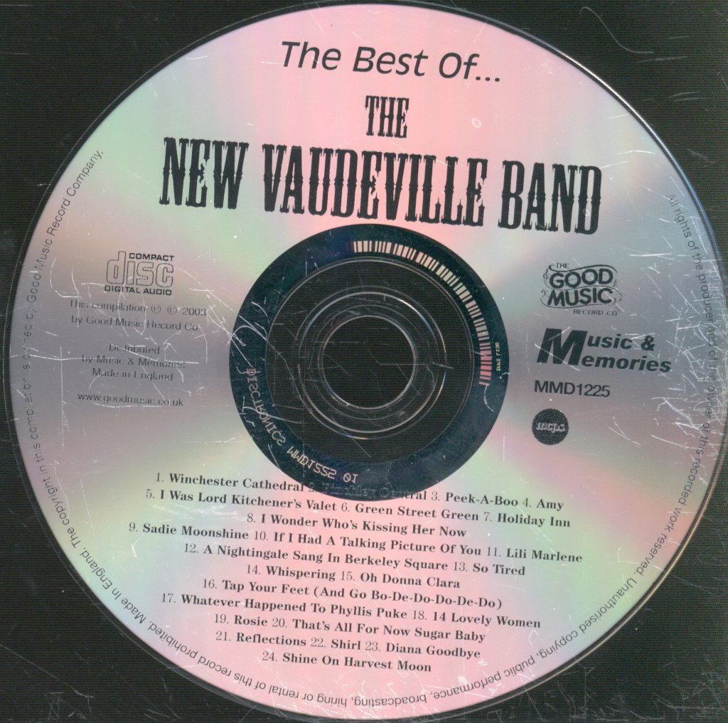 New Vaudeville Band - Best Of...The New Vaudeville Band - Cd