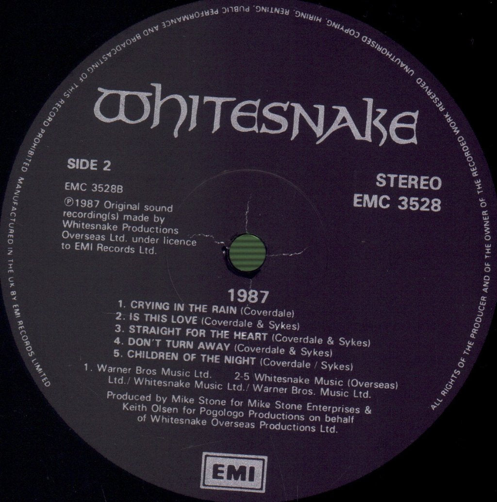 Whitesnake - 1987 - Lp