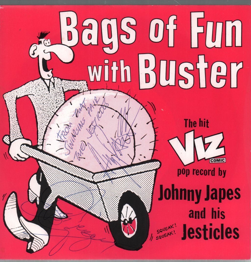 Johnny Japes And His Jesticles - Bags Of Fun With Buster - 7 Inch