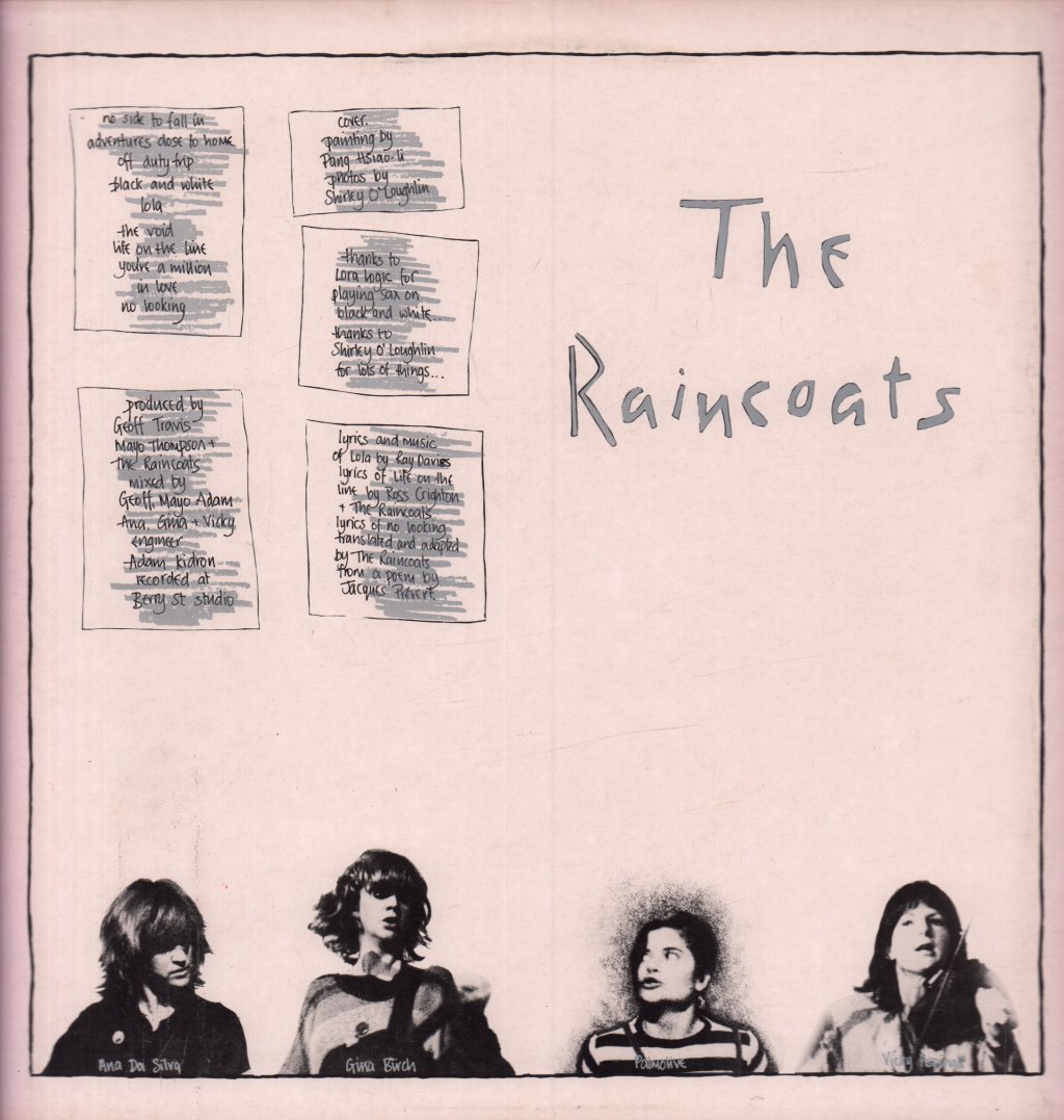 Raincoats - Raincoats - Lp