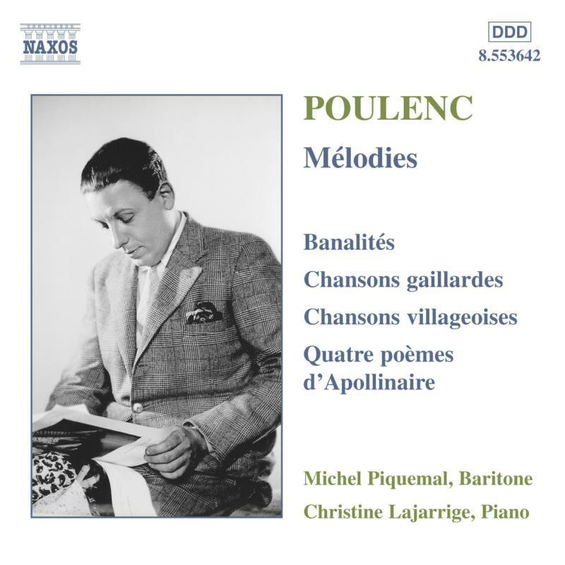 Francis Poulenc - Poulenc: Melodies - Cd