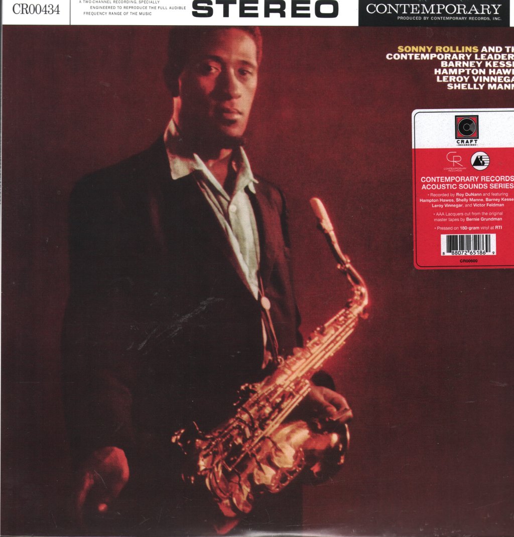 Sonny Rollins - Sonny Rollins and the Contemporary Leaders - Lp