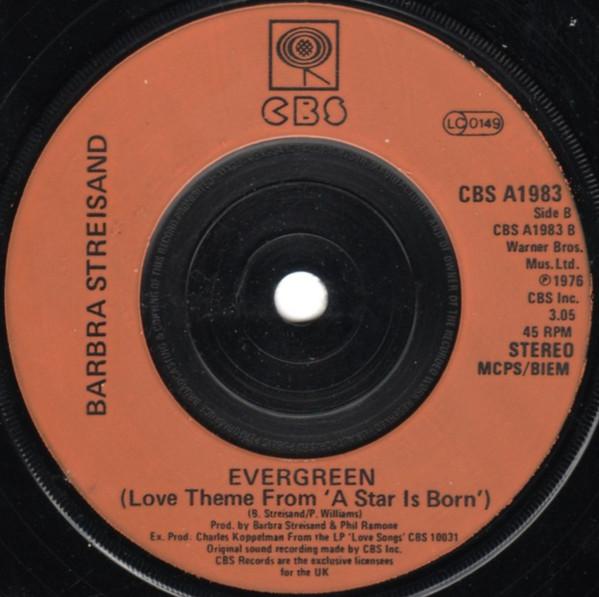 Barbra Streisand - Memory - 7 Inch