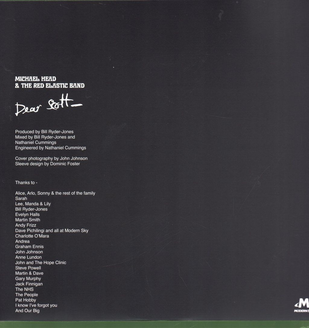 Michael Head & The Red Elastic Band - Dear Scott - Lp