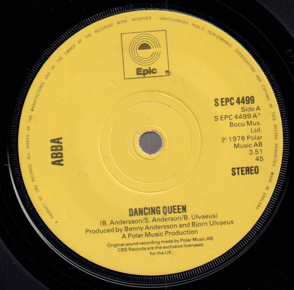 ABBA - Dancing Queen - 7 Inch
