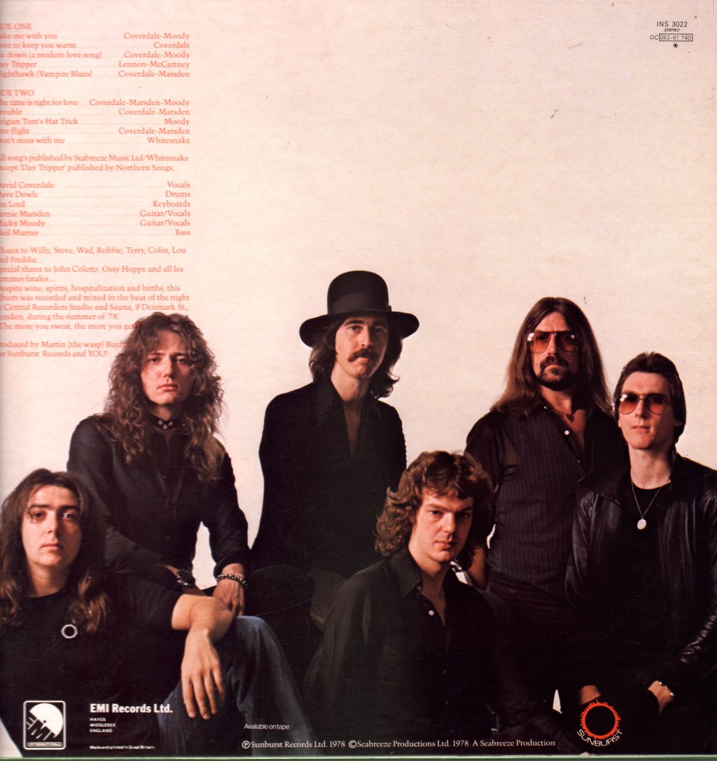 Whitesnake - Trouble - Lp
