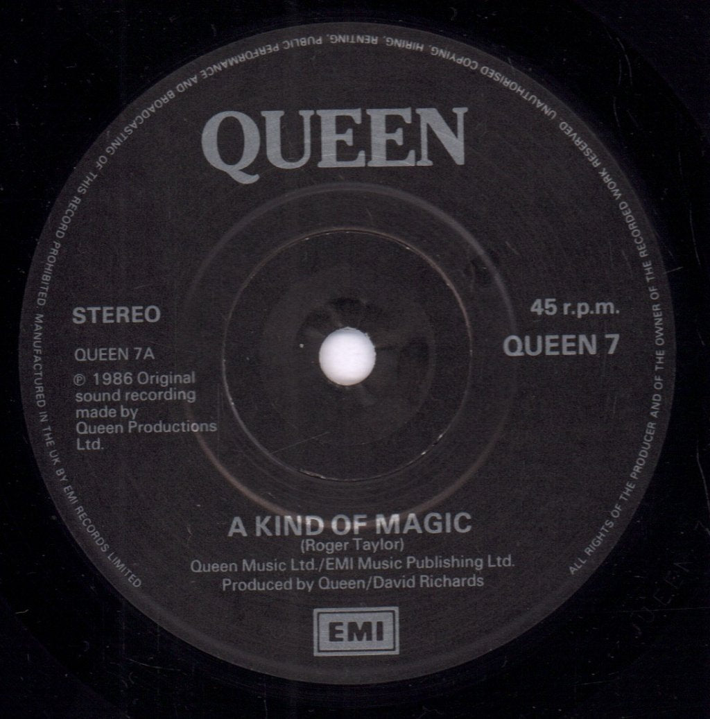 Queen - A Kind Of Magic - 7 Inch
