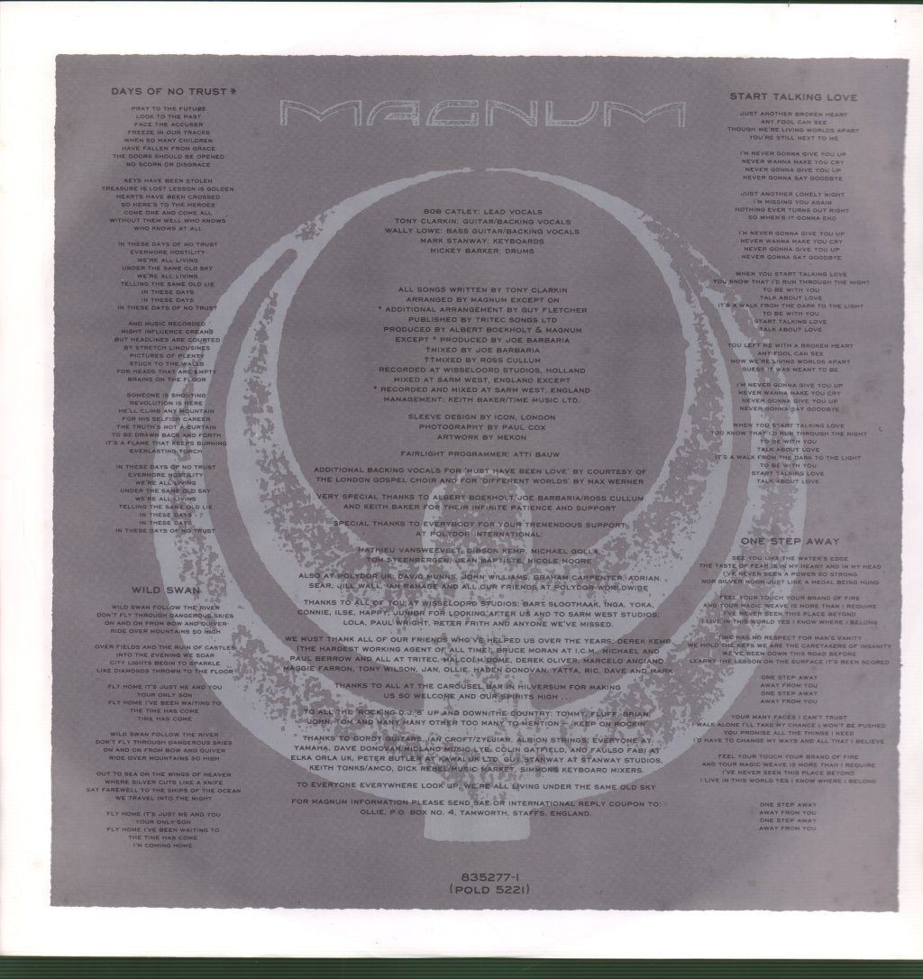 Magnum - Wings Of Heaven - Lp