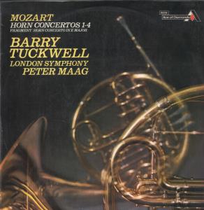 Peter Maag / London Symphony Orchestra - Mozart - Horn Concertos 1 - 4 / Fragment Horn Concerto - Lp