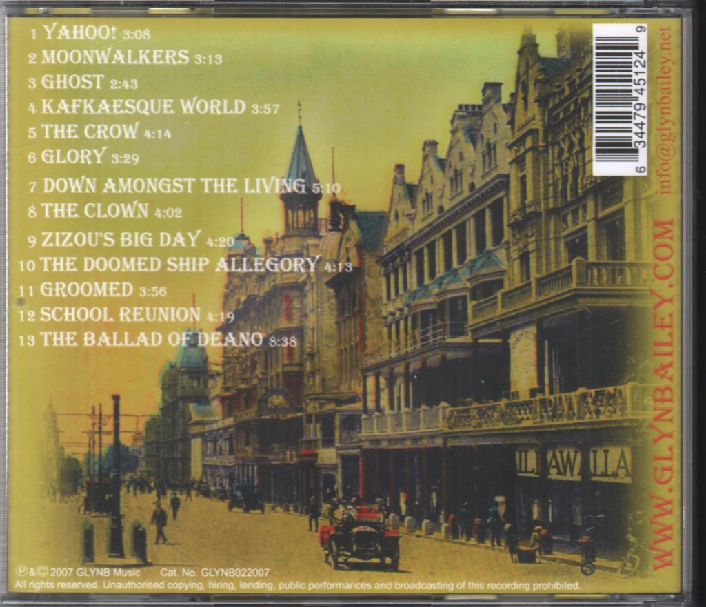 Glyn Bailey - Songs From The Old Illawalla - Cd