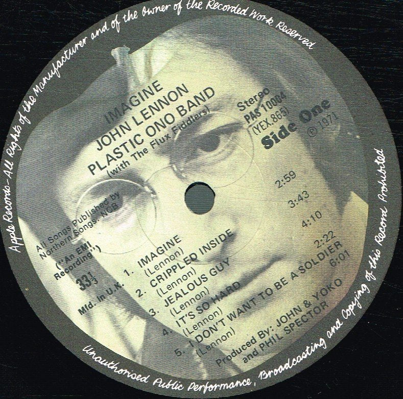 John Lennon - Imagine - Lp