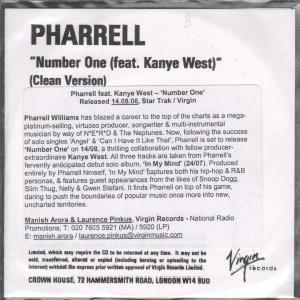 Pharrell - Number One - Cdr