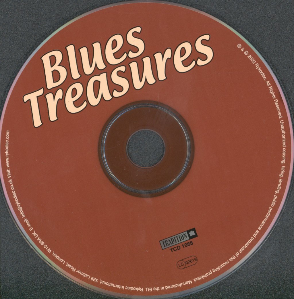 Various Artists - Blues Treasures - Cd