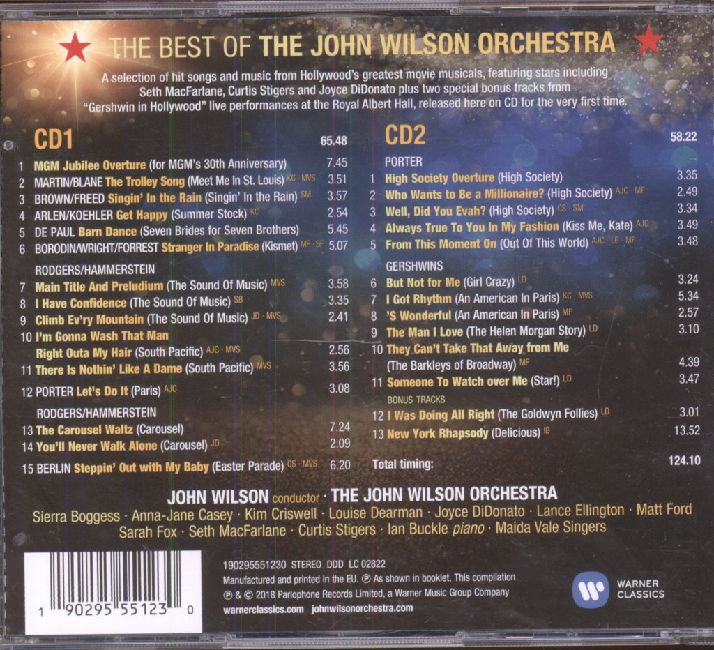 John Wilson Orchestra - Best Of The John Wilson Orchestra - Double Cd