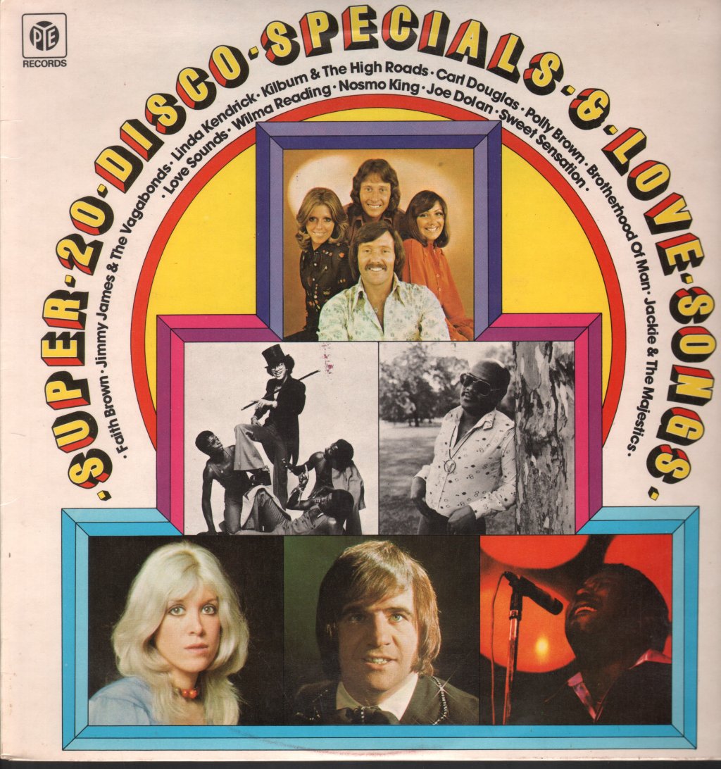 Various Artists - Super 20 Disco Specials And Love Songs - Lp