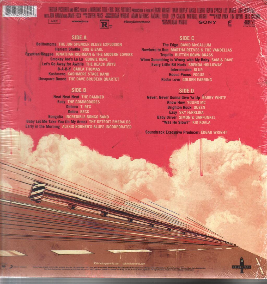 Various Artists - Baby Driver: Music From The Motion Picture - Double Lp