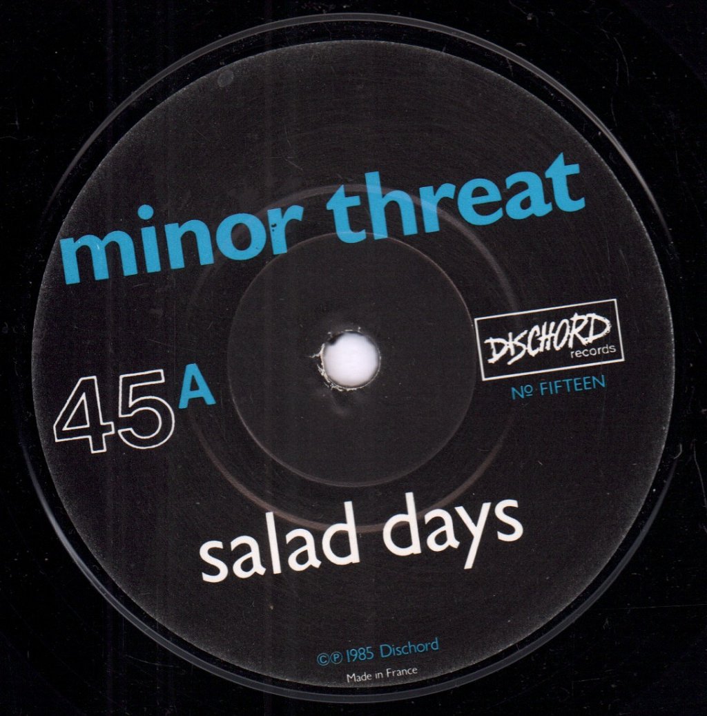 Minor Threat - Salad Days - 7 Inch
