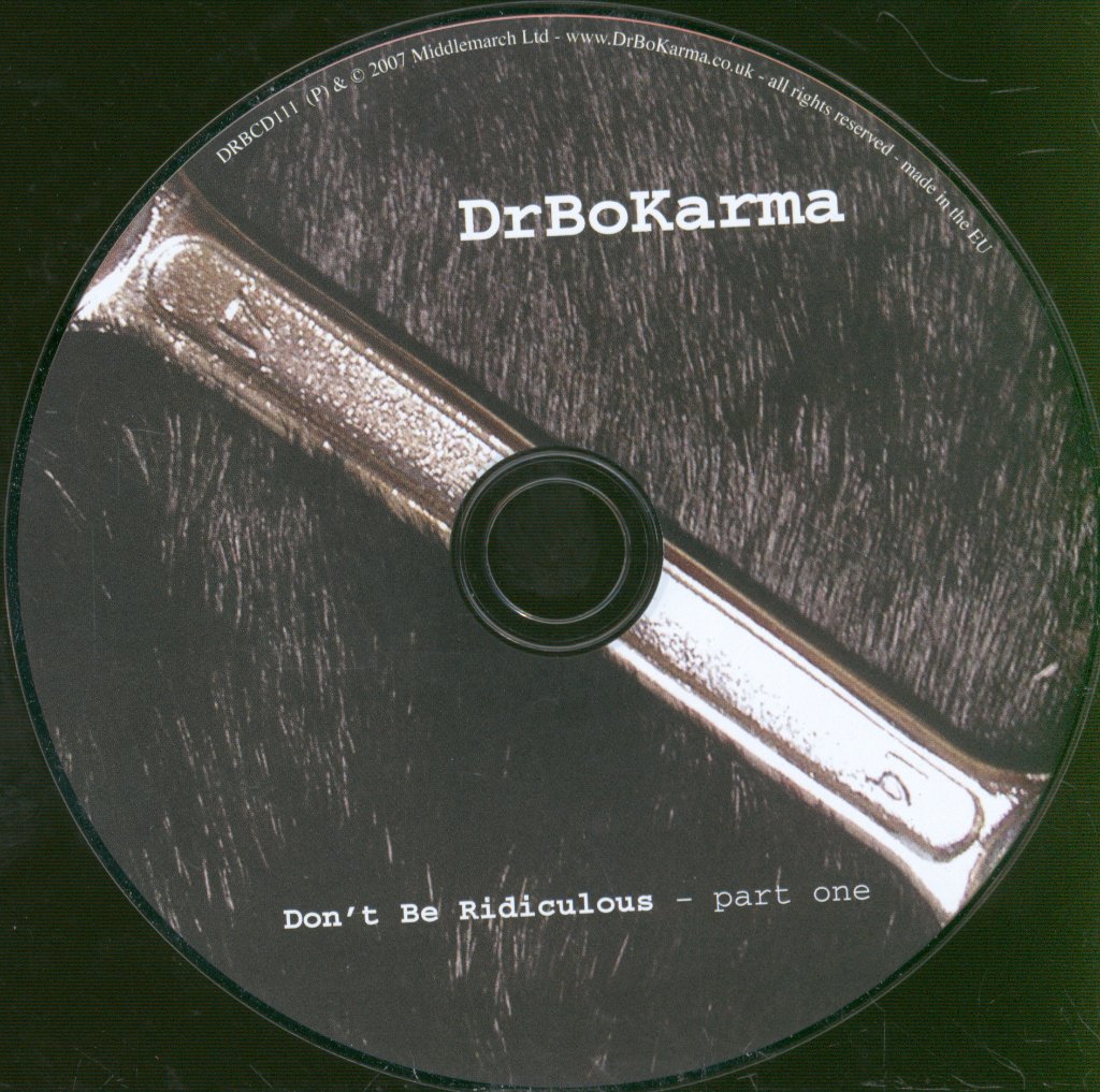 Drbokarma - Don't Be Ridiculous - Part One - Cd