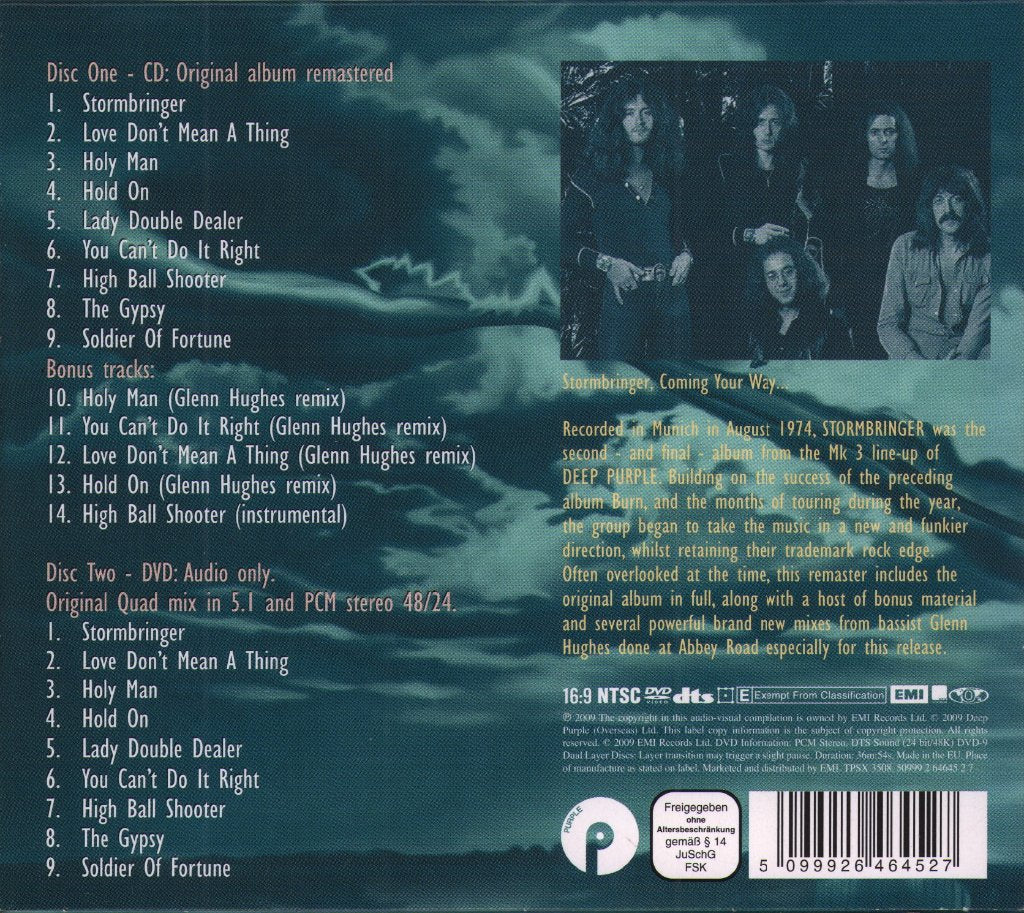 Deep Purple - Stormbringer - Cd/Dvd