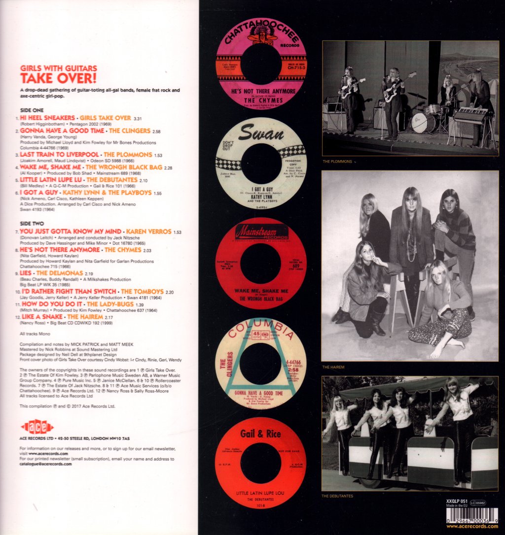 Various Artists - Girls With Guitars Take Over! - Lp