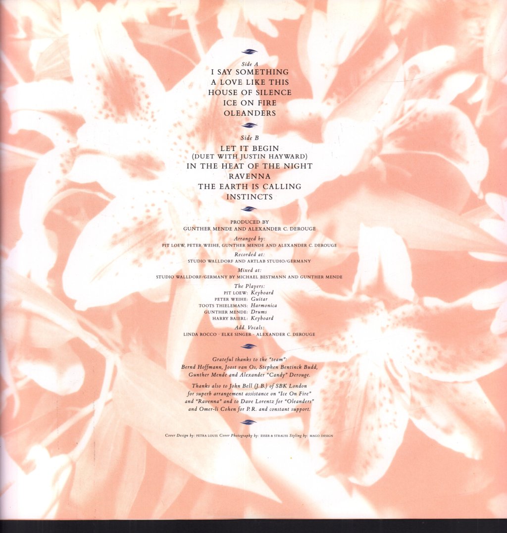 Sally Oldfield - Instincts - Lp